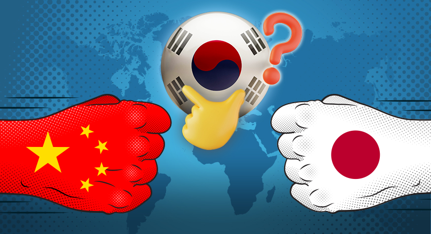 '중일 갈등' 새우냐 어부지리냐…한국 포지션은? [해시태그]