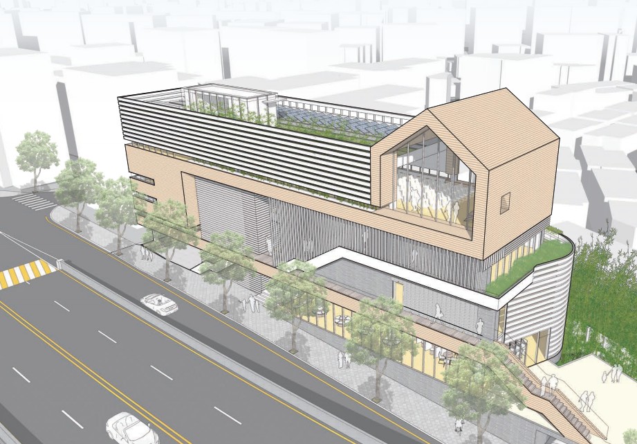 ▲수궁동 청사 건립 설계공모 당선작 조감도 (구로구청)