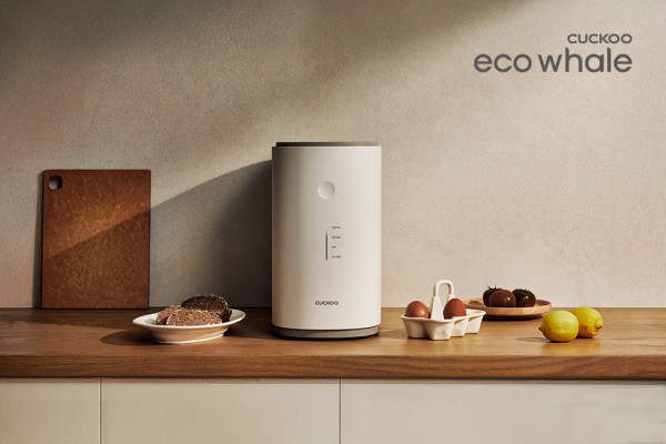 ▲쿠쿠 음식물처리기 '에코웨일'. (사진제공=쿠쿠)