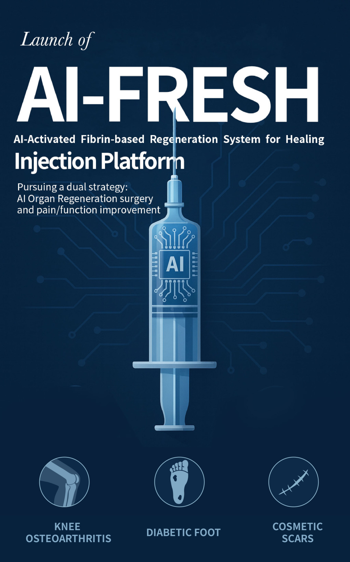 로킷헬스케어, 자가혈 활성 주사 플랫폼 'AI-FRESH' 출시