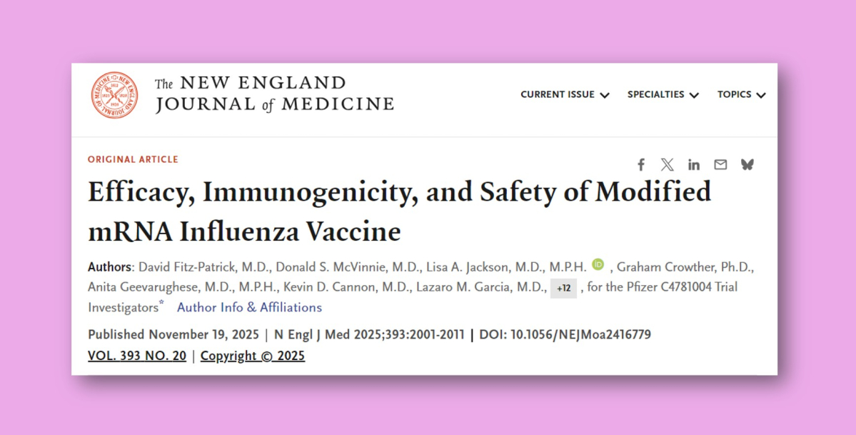 화이자, ‘mRNA 독감백신’ 시판백신比 “효능 34.5%↑”