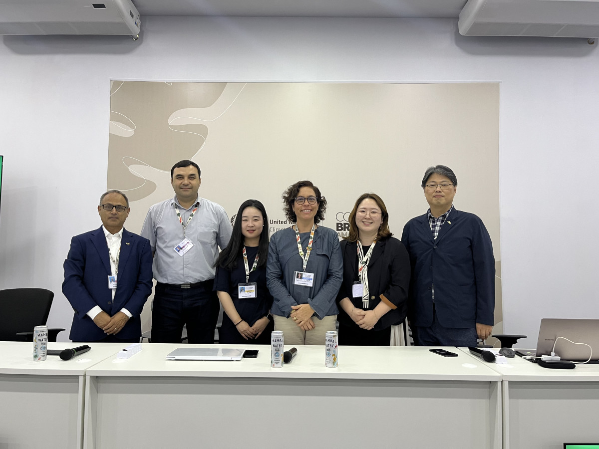 ▲현지시간 지난 18일 해외건설협회와 한국기후변화연구원은 제30차 기후변화협약 당사국총회 부대행사를 공동 진행했다. (사진제공=해외건설협회)