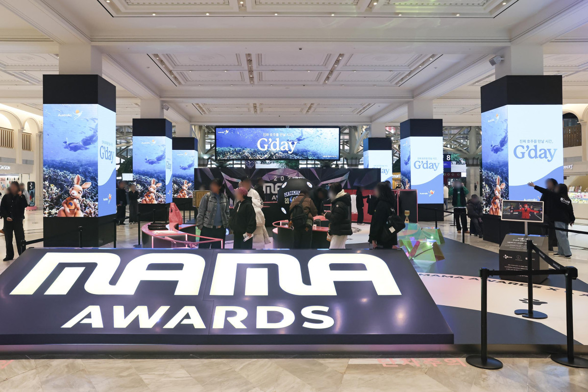 ▲마마 어워즈 팝업. (사진제공=신세계백화점)