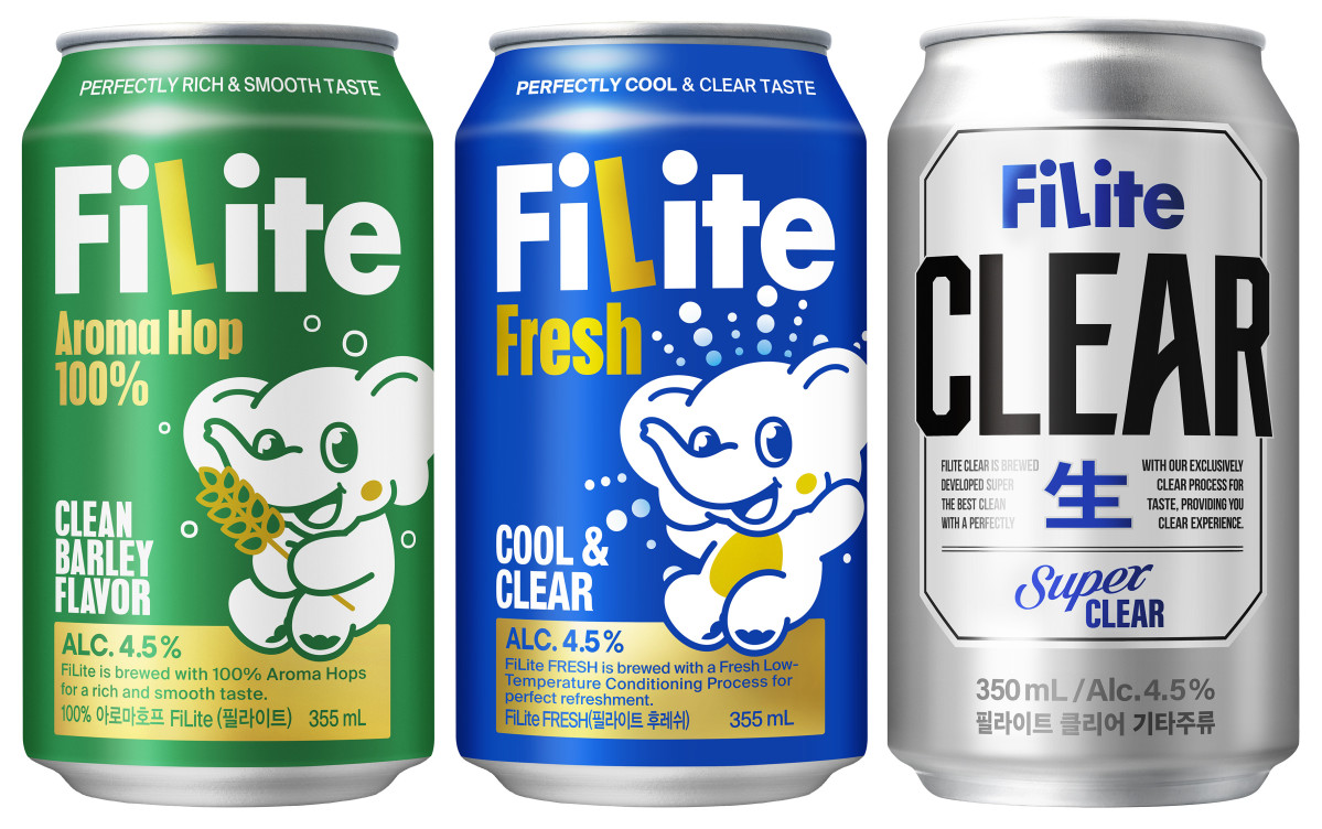 ▲필라이트 라인업. (사진제공=하이트진로)