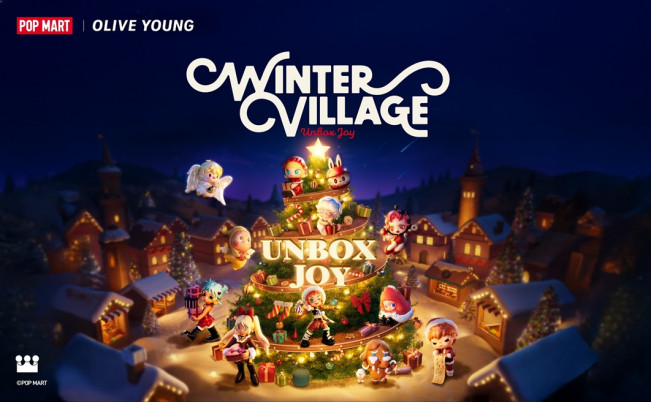 ▲CJ올리브영이 12월 한 달간 올리브영N 성수에서 운영하는 ‘2025 올리브영 어워즈 l 팝마트’ 팝업스토어.  (사진제공=CJ올리브영)