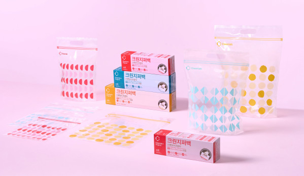 ▲‘손잡이 지퍼백’. (사진제공=크린랩)