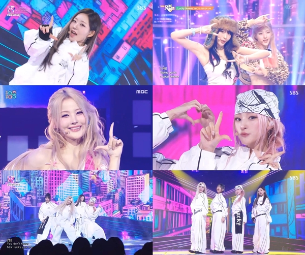 ▲키스오브라이프(사진제공=각 방송사 )