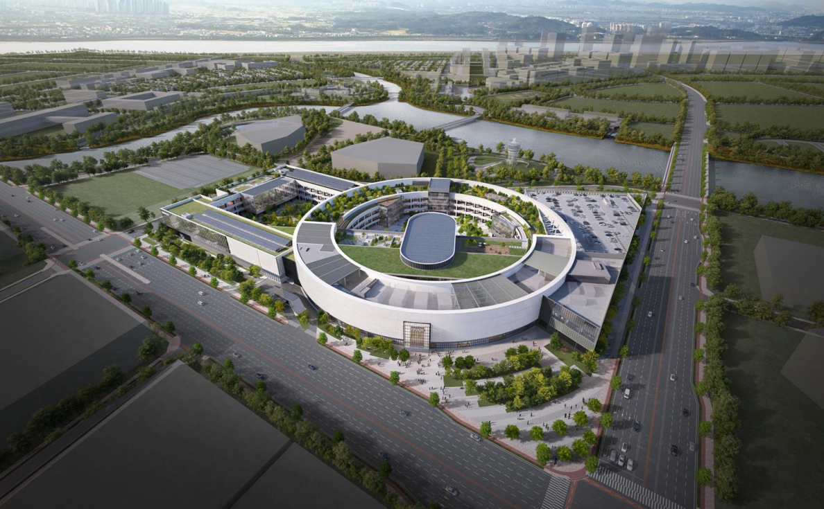 ▲더현대 부산 조감도. (사진제공=HL D&I한라)