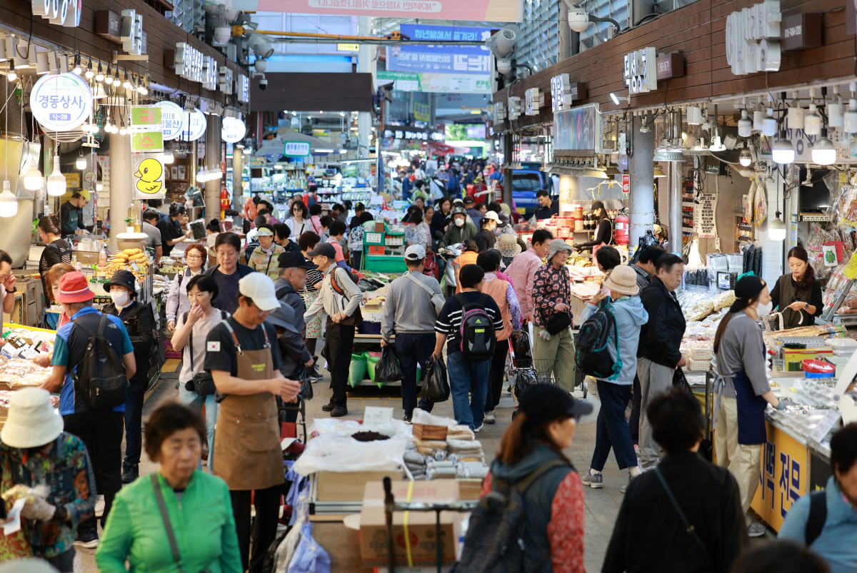 ▲서울 동대문구 청량리종합시장. (뉴시스)