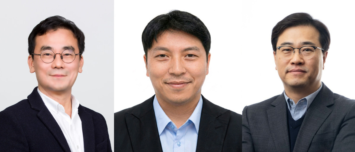 ▲왼쪽부터 김기준, 이종훈, 정현 부사장. (사진제공=삼성SDI)