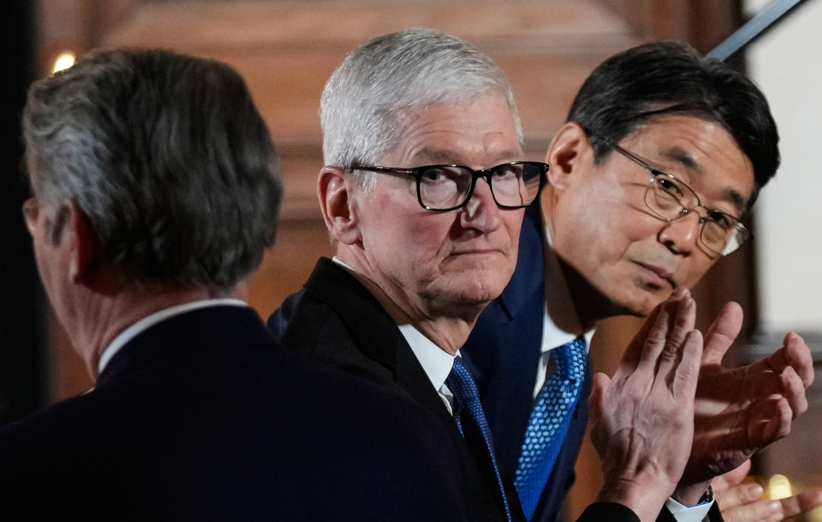 ▲팀 쿡 애플 최고경영자(CEO) (AP연합뉴스)