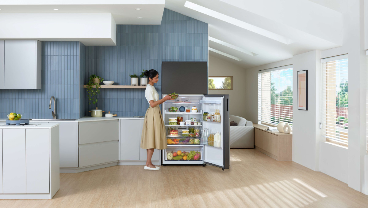 ▲중남미에서 인기가 높은 상냉동·하냉장(TMF) 냉장고 모델 사진 (자료제공=삼성전자)