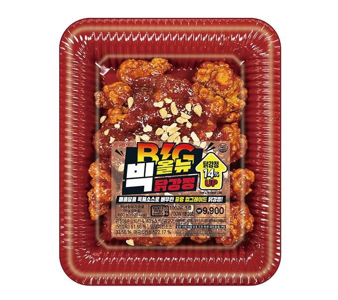 ▲올뉴빅닭강정(세븐일레븐 )