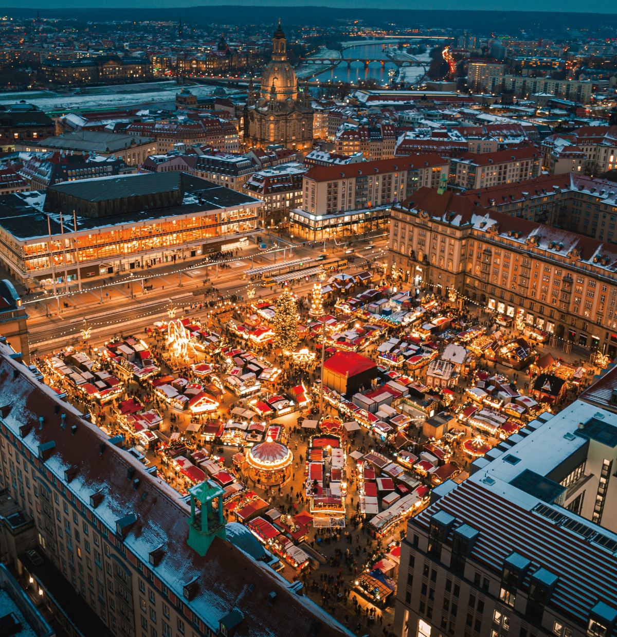 ▲드레스덴 슈트리첼 크리스마스 마켓.(하나투어)