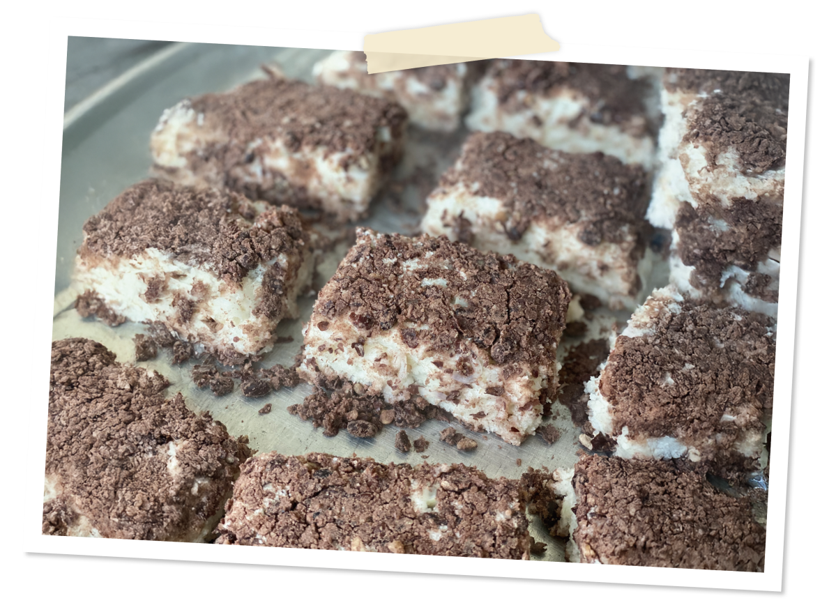 ▲완성한 무떡의 모습(‘할머니와 나의 사계절 요리학교’)