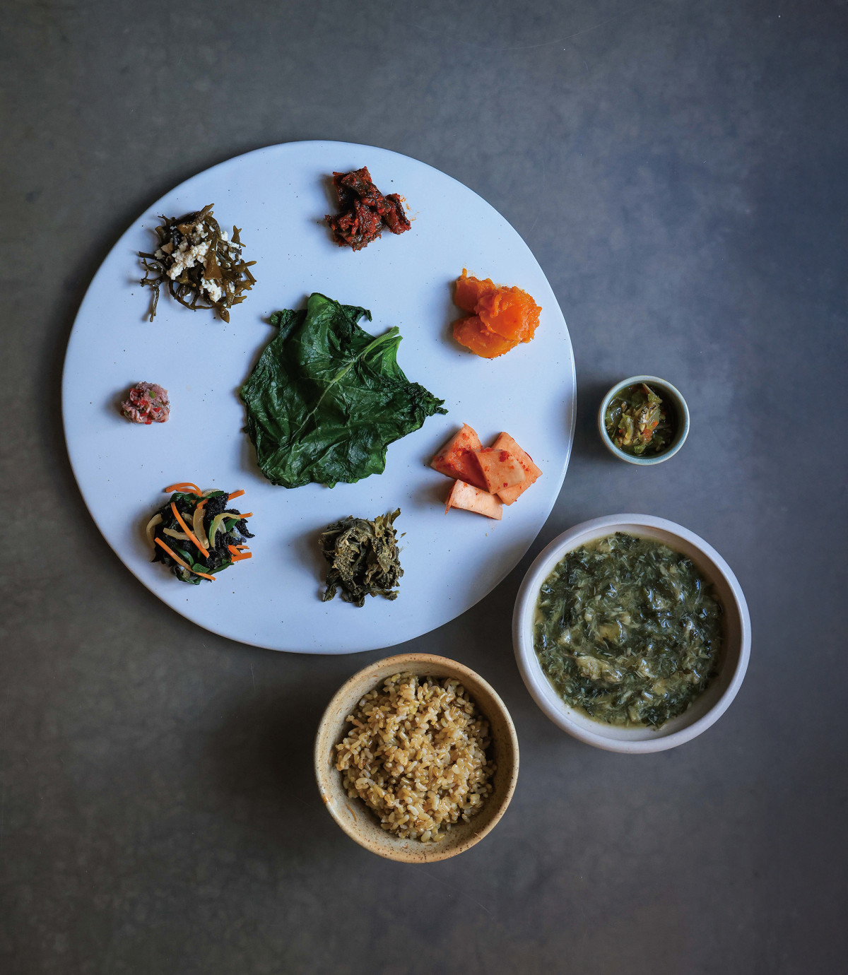 ▲반찬을 주제로 열린 아워플래닛의 다이닝.(아워플래닛)