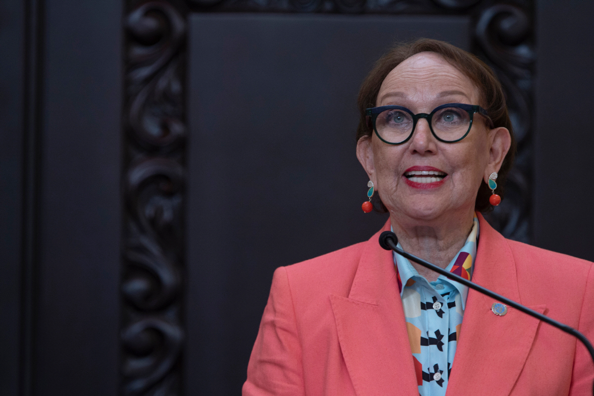 ▲레베카 그린스판 전 코스타리카 부통령. AP뉴시스