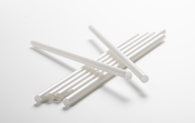 ▲CJ제일제당의 'PHA 적용 빨대' 샘플. (사진제공=CJ제일제당)