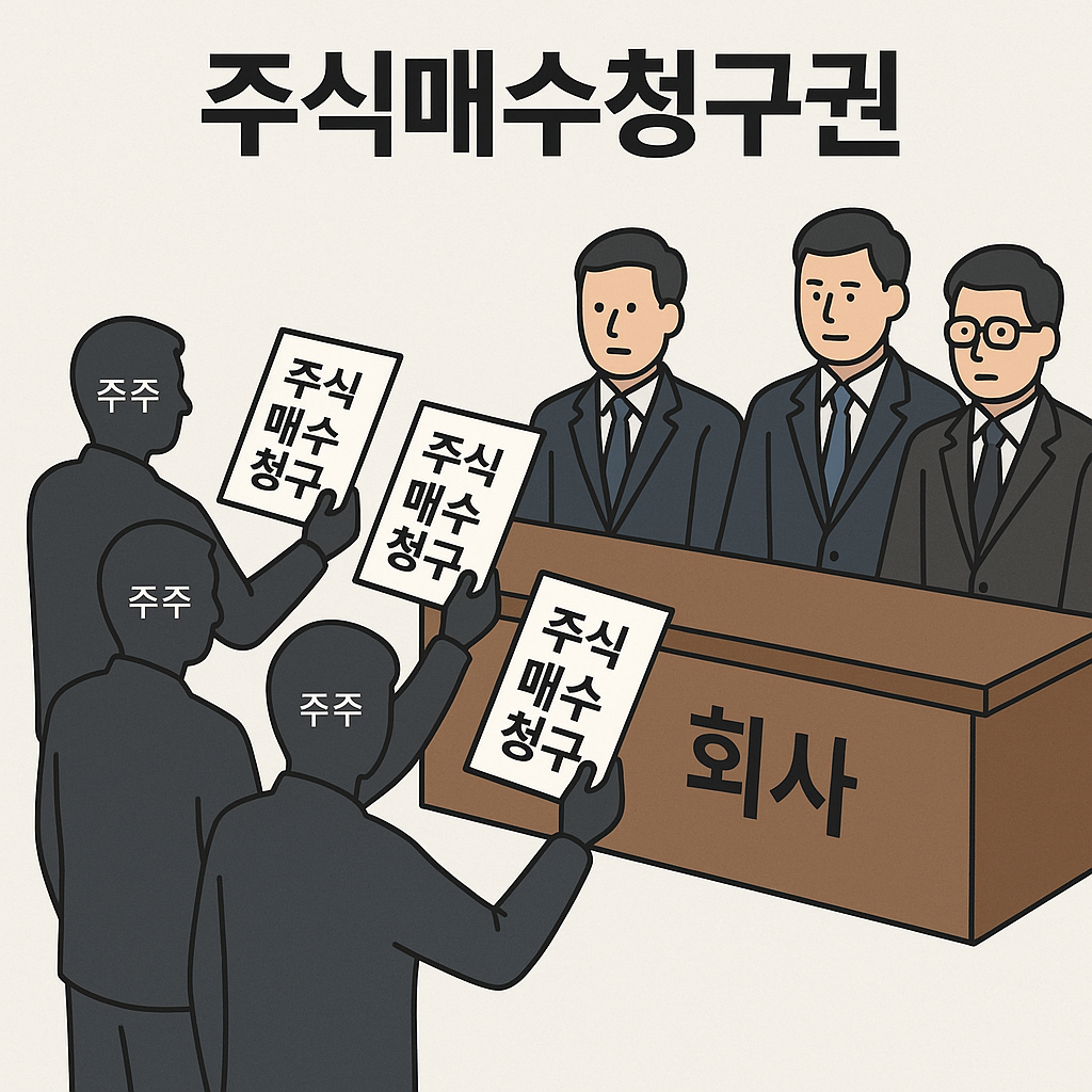 ▲주식매수청구권 이미지 (출처=챗GPT)