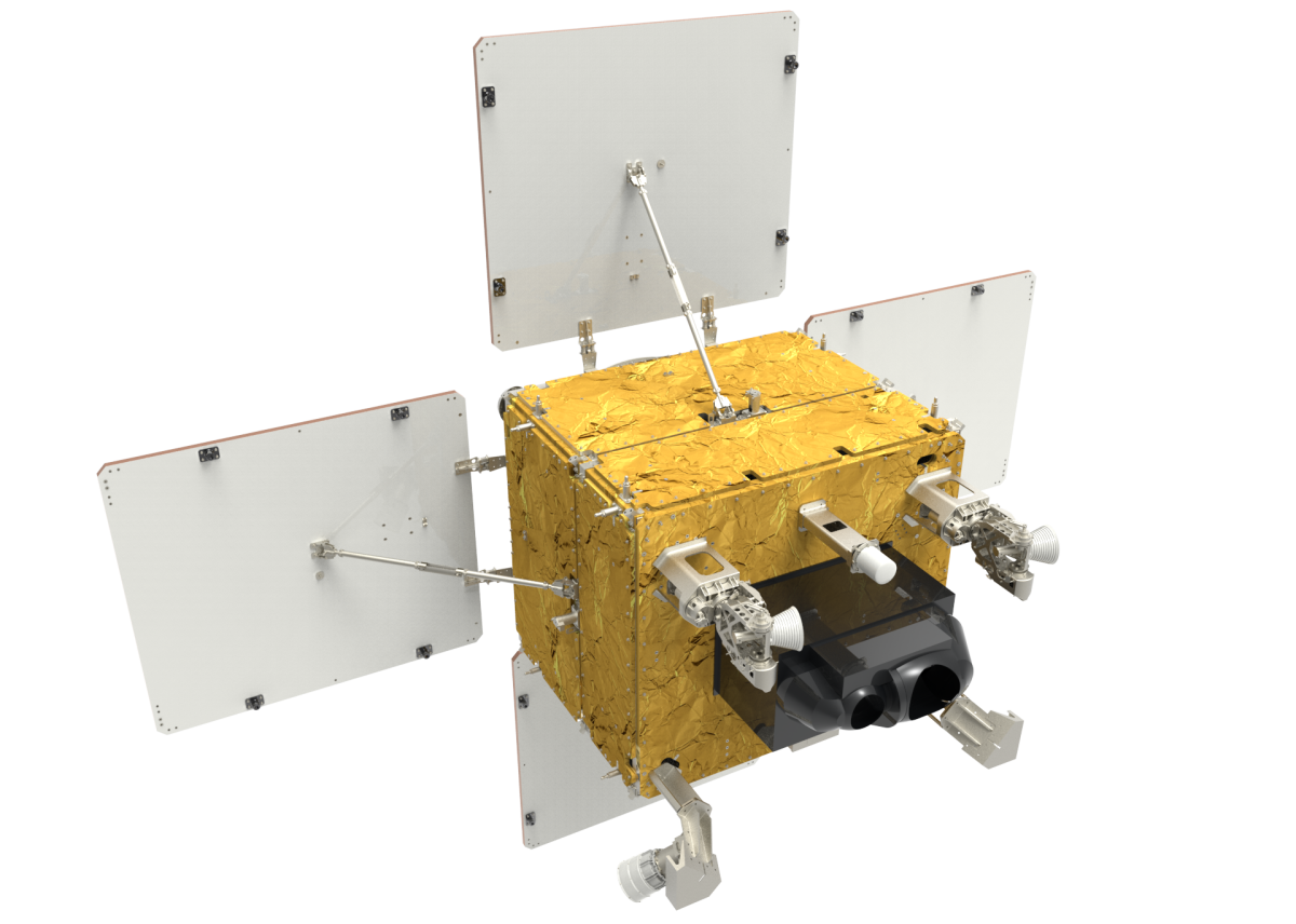 ▲KAI가 총괄제작한 차세대 중형위성 3호 (사진제공=KAI)