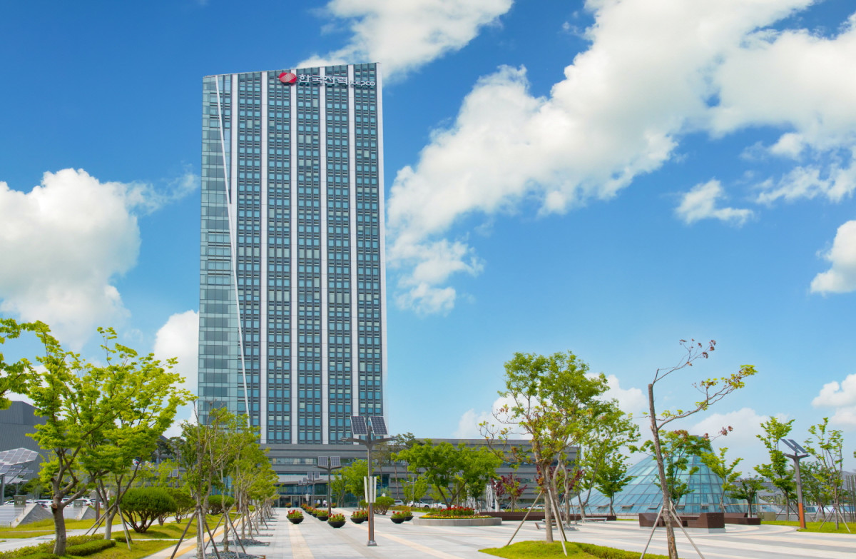 ▲한국전력 본사 전경. (자료제공=한국전력)