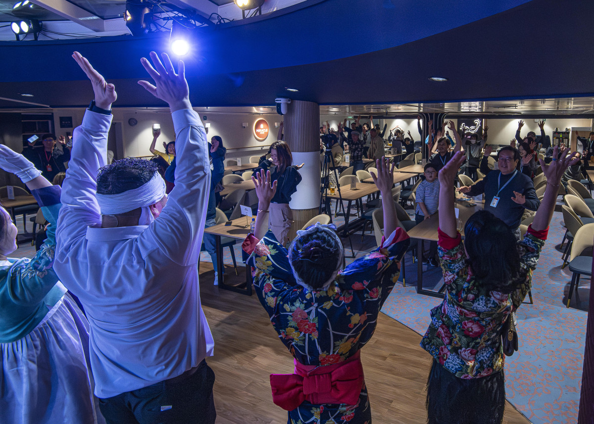 ▲연극 세레모니가 팬스타크루즈 선상에서 공연되었다.  (서영인기자 @hihiro)