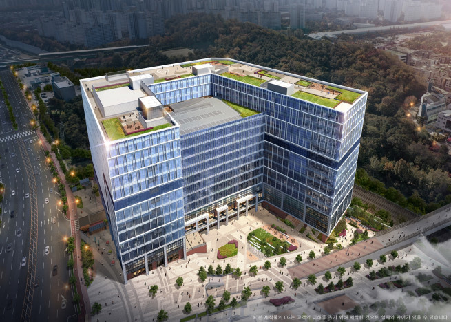 ▲'현대 테라타워 세마역' 조감도. (사진제공=현대엔지니어링)