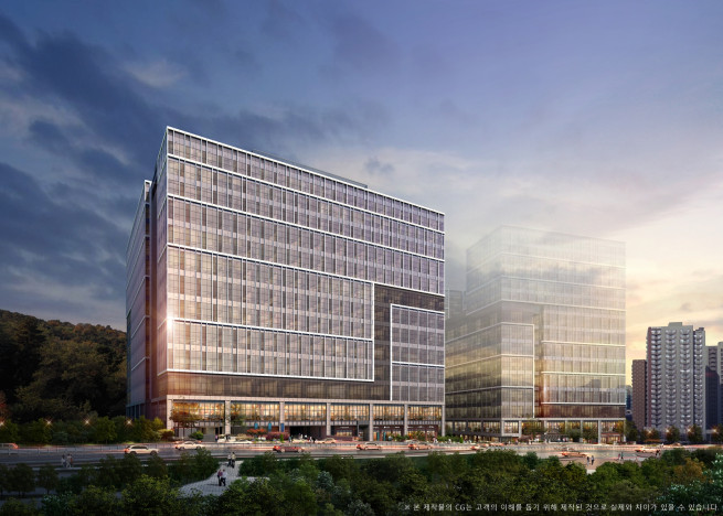 ▲'현대 테라타워 세마역' 투시도. (사진제공=현대엔지니어링)