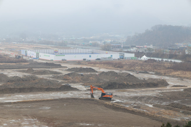 ▲진접2 공공주택지구 공사 현장. (사진제공=한국토지주택공사)