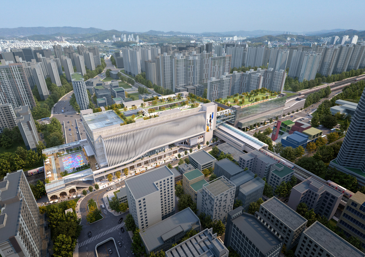 ▲창동민자역사 조감도 (도봉구청)