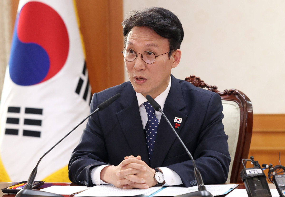 ▲김민석 국무총리가 28일 오후 서울 종로구 정부서울청사에서 열린 '국가첨단전략산업위원회'에서 발언을 하고 있다. (뉴시스)