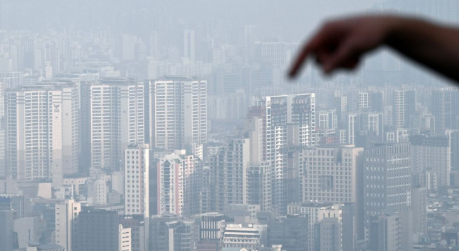 ▲남산에서 바라본 서울 아파트 모습. (연합뉴스)