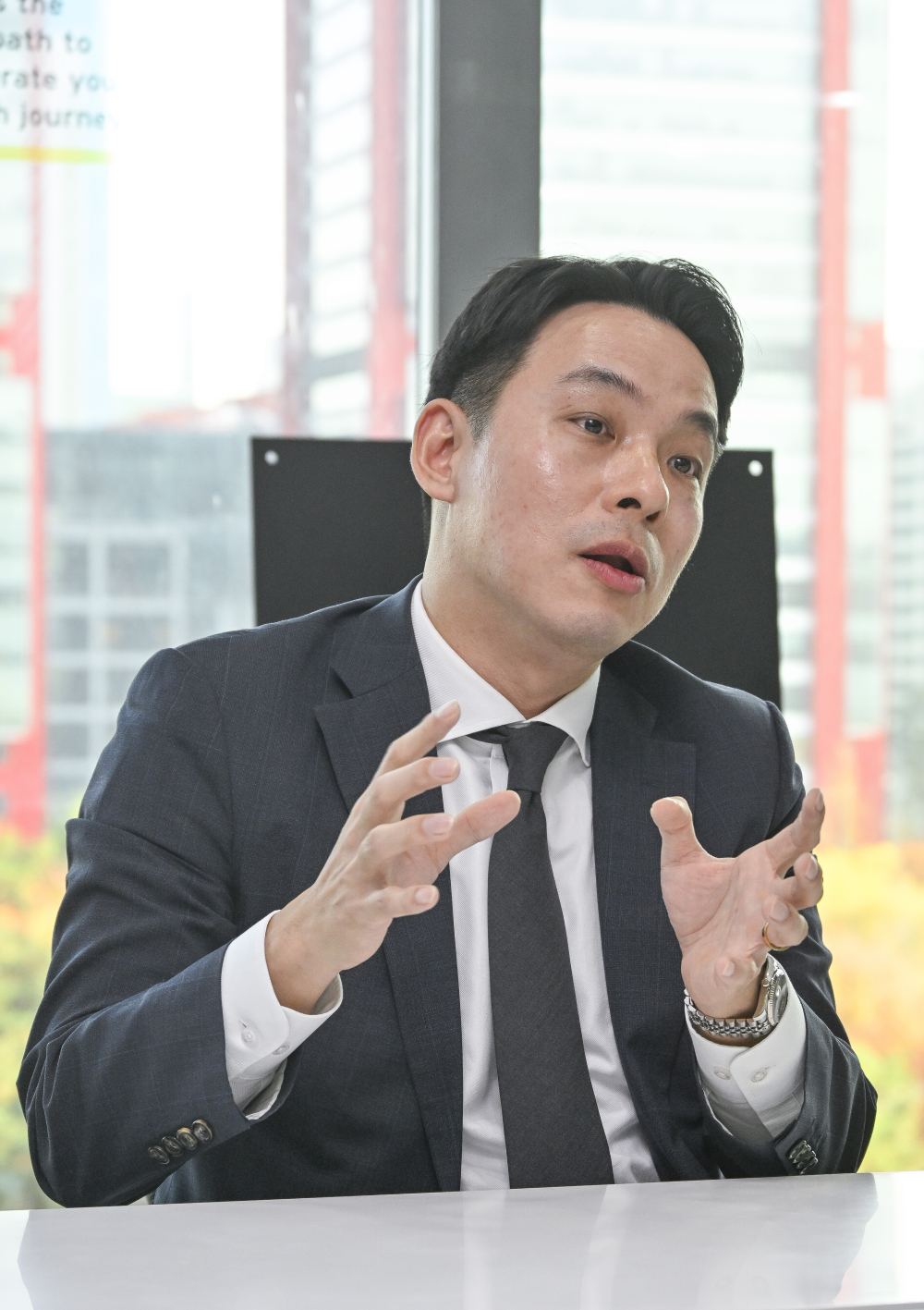 ▲이승열 EY파르테논(전략·재무자문부문) 전략·재무자문부문 파트너가 서울 영등포구 한영회계법인에서 이투데이와 인터뷰를 하고 있다. 조현호 기자 hyunho@ (이투데이DB)