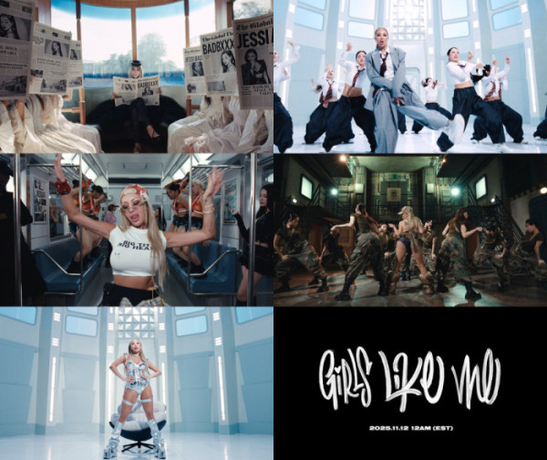 ▲제시 'Girls Like Me' M/V 티저(사진 = UNNI COMPANY, 더메르센 제공)