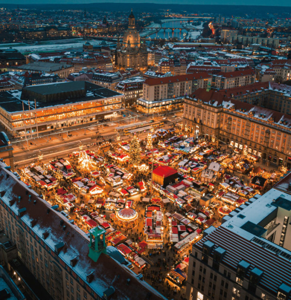 ▲드레스덴 슈트리첼 크리스마스 마켓.(하나투어)