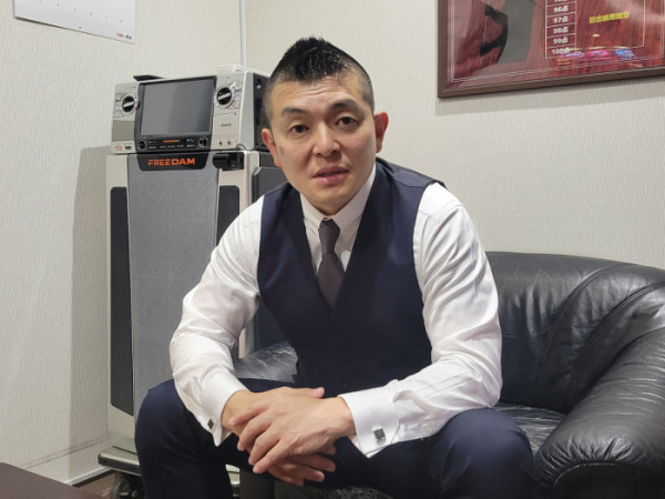 ▲모리 가오루 시니어라이프 사장.(신미화 교수)