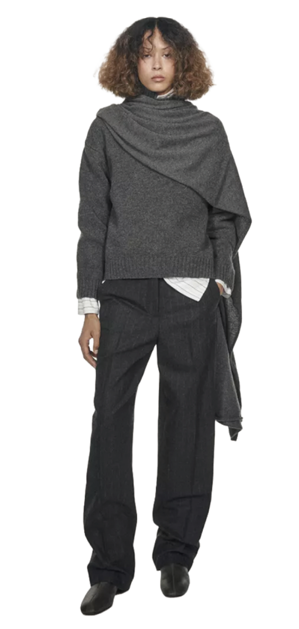 ▲소프트 니트 레이어링-마시모뚜띠(Massimo Dutti).