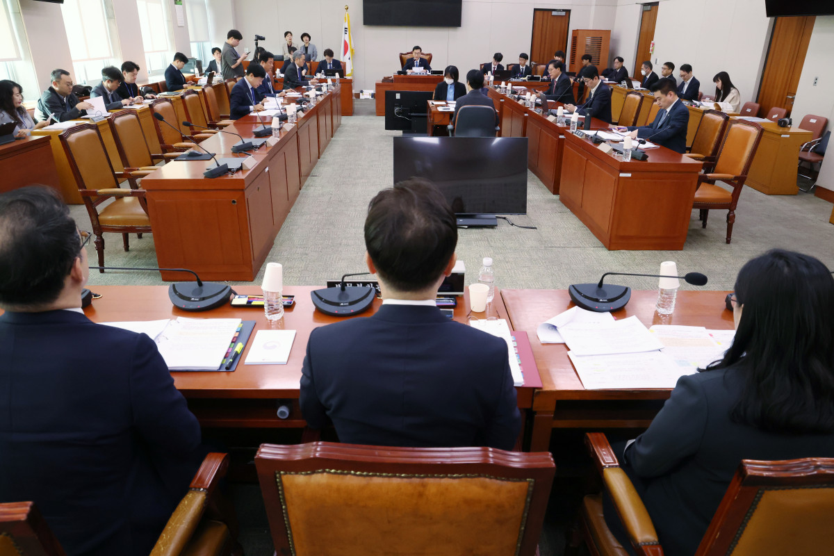 ▲7일 오전 서울 여의도 국회에서 법제사법위원회 예산결산기금심사소위원회가 열리고 있다. (사진=뉴시스)