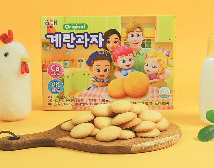 ▲해태제과 '계란과자' (사진제공=해태제과)