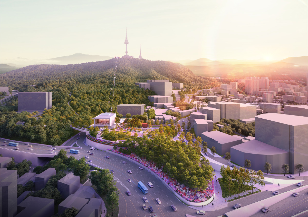 ▲남산 곤돌라 조감도. (사진제공=서울시)