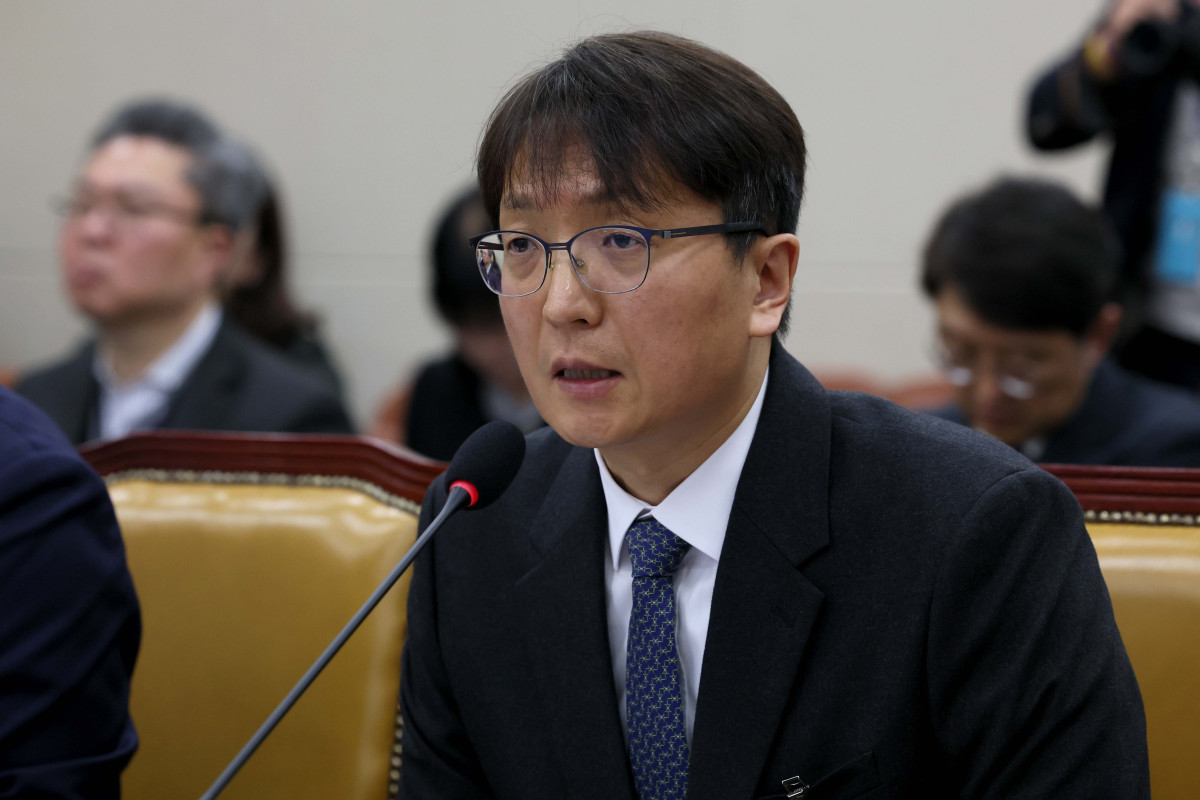 ▲박대준 쿠팡 대표이사가 2일 서울 여의도 국회에서 열린 과학기술정보방송통신위원회의 쿠팡 고객 개인정보 유출 사태 관련 긴급 현안질의에 출석해 의원 질의에 답하고 있다. 신태현 기자 holjjak@