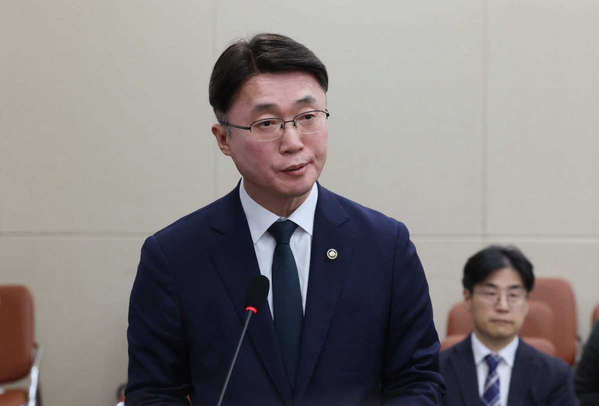 ▲류제명 과학기술정보통신부 2차관이 2일 서울 여의도 국회에서 열린 과학기술정보방송통신위원회의 쿠팡 고객 개인정보 유출 사태 관련 긴급 현안질의에 출석해 경과보고를 하고 있다. 신태현 기자 holjjak@