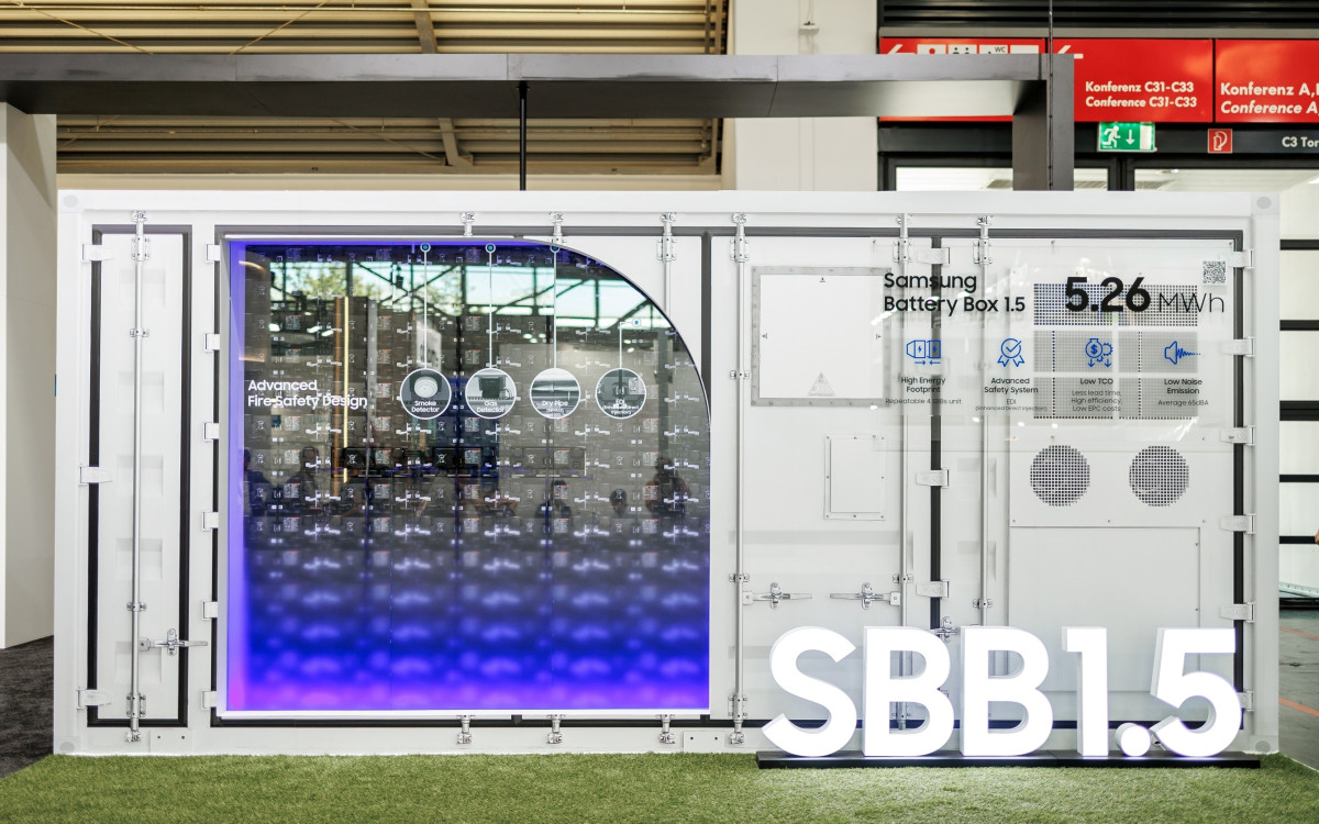 ▲삼성SDI의 대한민국 기술대상 수상 제품 'SBB(삼성 배터리 박스)' (사진제공=삼성SDI)