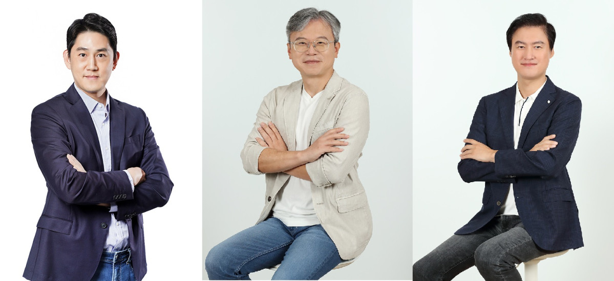 ▲야놀자가 그룹의 중장기 비전 실현을 위한 주요 계열사 리더를 새로 선임했다고 3일 밝혔다. (왼쪽부터) 이철웅 컨슈머 플랫폼 부문 대표, 이준영 엔터프라이즈 솔루션 부문 대표, 최찬석 코퍼레이션 부문 대표. (사진제공=야놀자)