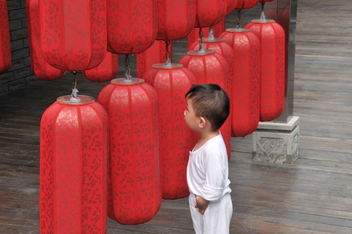 ▲한 중국 어린이 모습. (게티이미지뱅크)