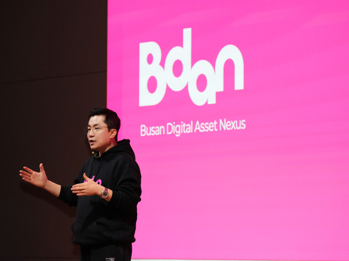 ▲김상민 부산디지털자산거래소 대표이사 (부산디지털자산거래소 비단(Bdan))