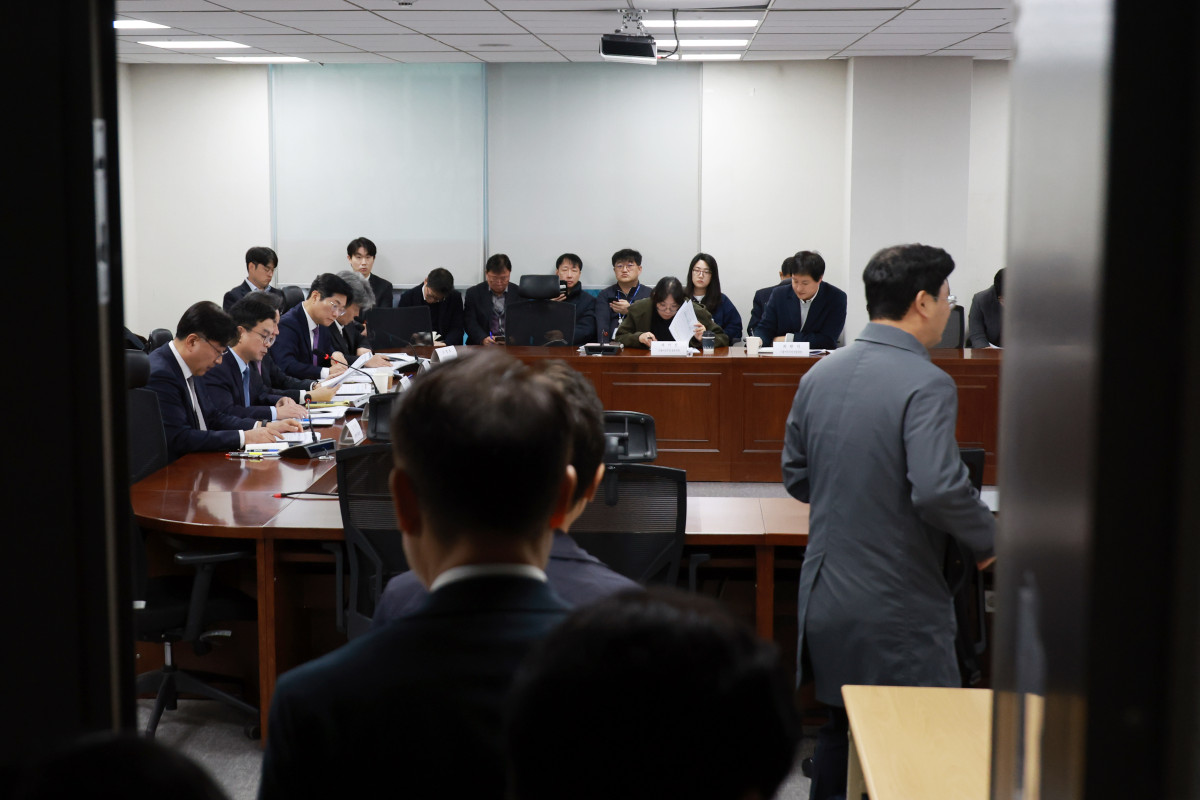 ▲1일 서울 여의도 국회 의원회관에서 스테이블코인 당정협의회가 열리고 있다. (사진=뉴시스)