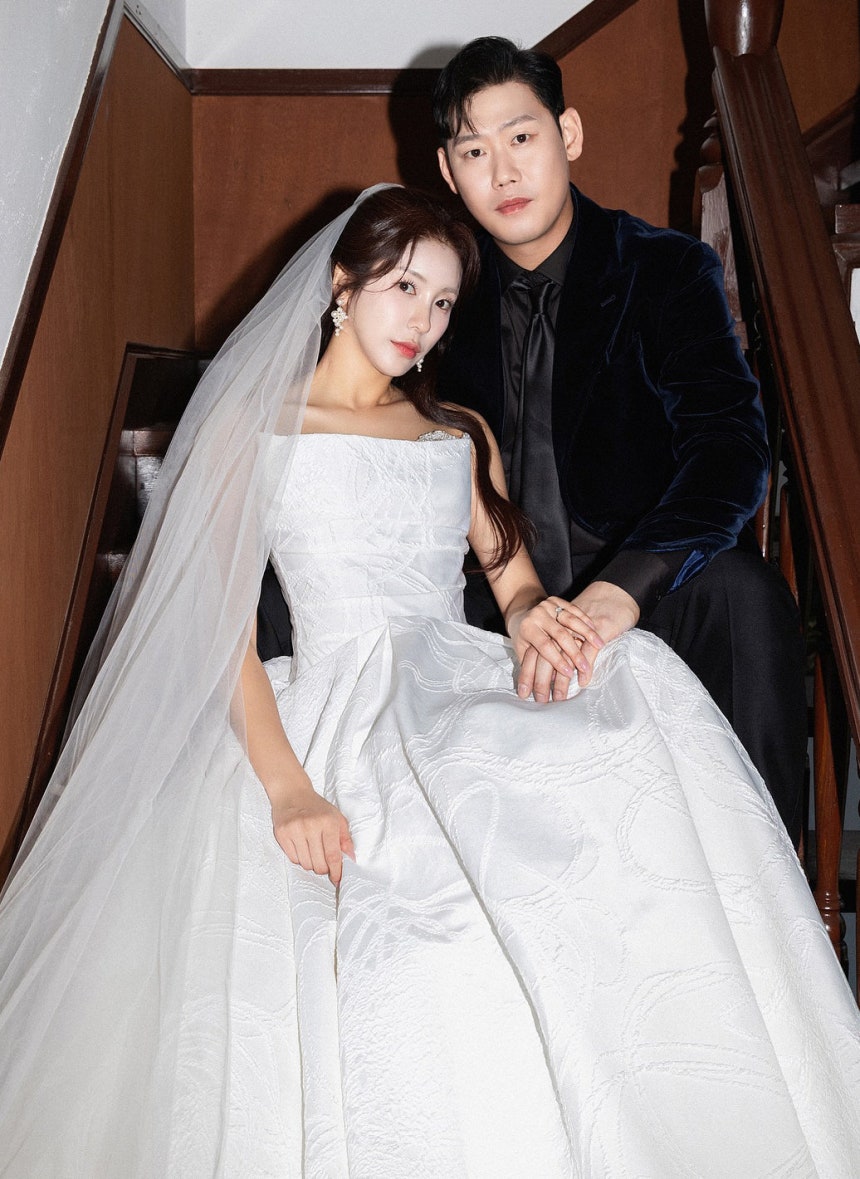 ▲치어리더 김연정(왼), 야구선수 하주석. (출처=김연정SNS)