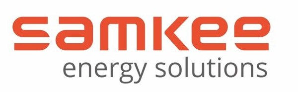 ▲삼기에너지솔루션즈의 영문 로고가 보이는 이날, 배터리 엔드플레이트 시장 1위 기업이 북미법인의 실적 개선과 현지 공장 경쟁력 확보에 나서고 있다.