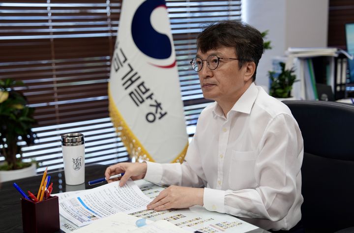 ▲김의겸 새만금개발청장. (사진제공=새만금청 )